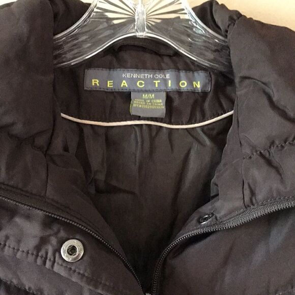 Kenneth Cole Reaction Brown Down Vest - Picture 2 of 4